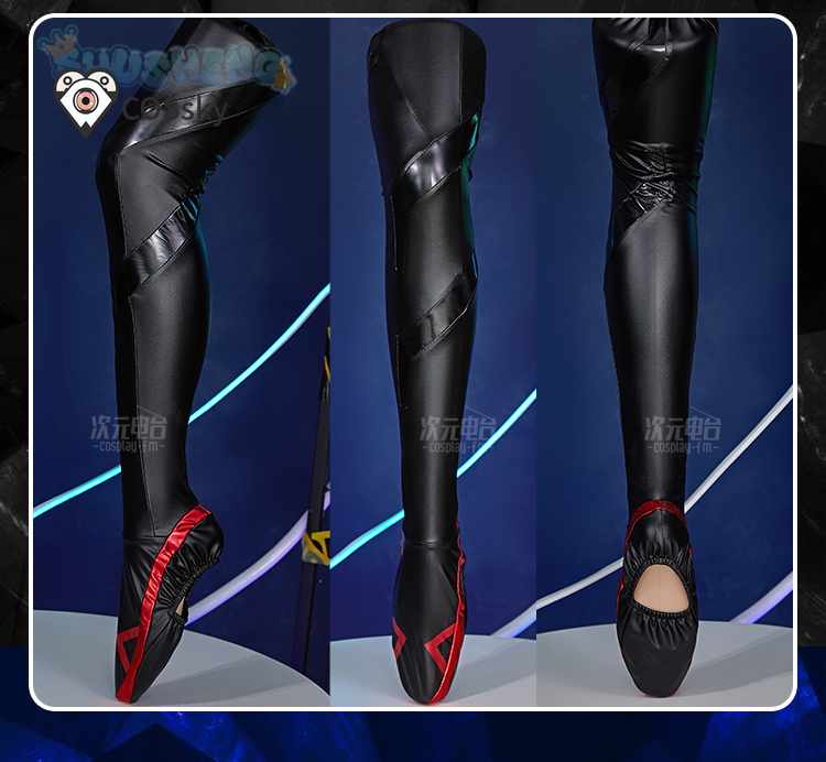 Ayanami Rei  sexy black leathe - Women Accessories Set のレビューと価格