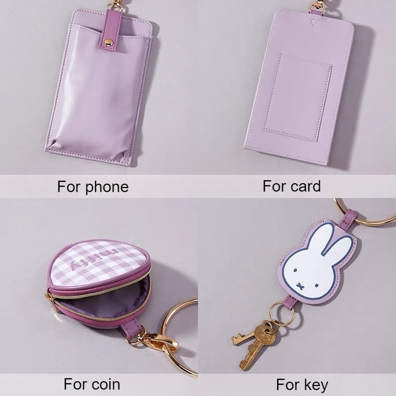 Miffy Kawaii Phone Pouch Set C - Women Accessories Combo Gift のレビューと価格