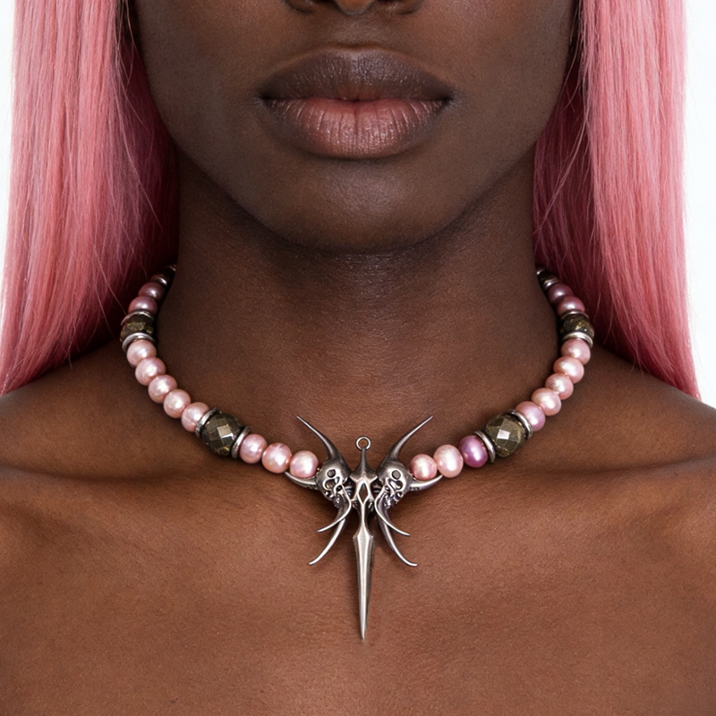Y2K Jewelry Skull Cross Pendan - Women'S Accessories In The 90S のレビューと価格