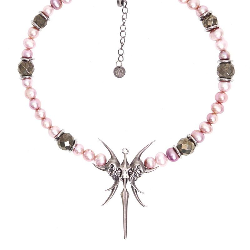 Y2K Jewelry Skull Cross Pendan - Women'S Accessories In The 90S のレビューと価格