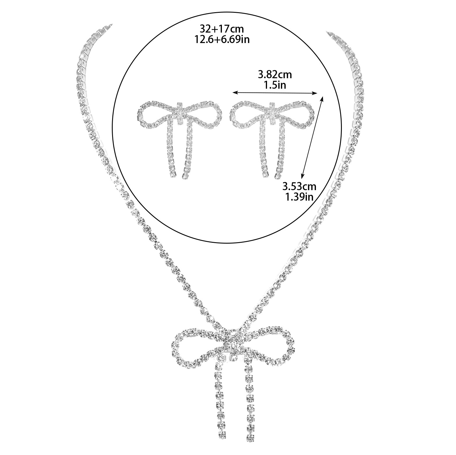 Bow Necklace and Earrings Sets - Women'S Accessories Mango のレビューと価格