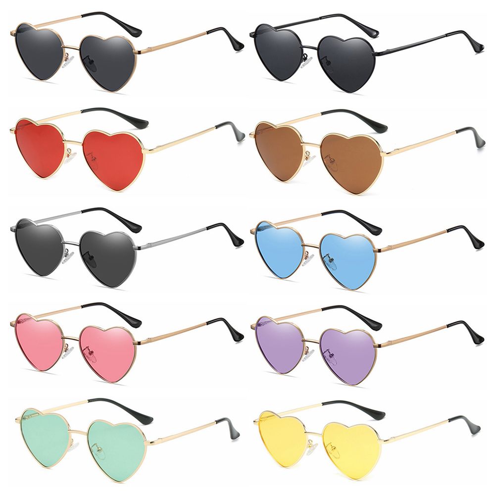 Heart-Shaped Sunglasses Heart  - Women'S Accessories In The 90S のレビューと価格