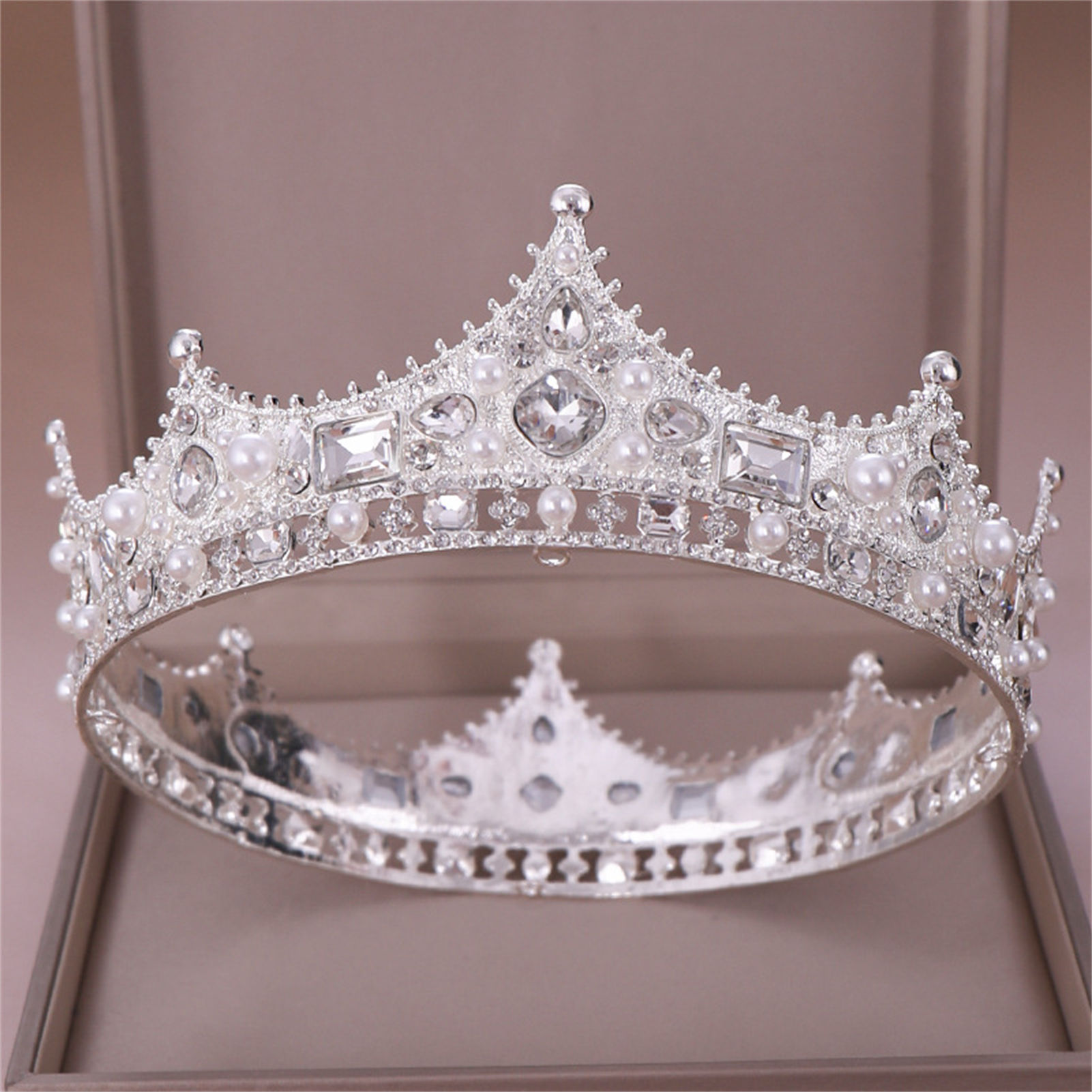 Alloy Crown Tiara Retro Bridal - Women'S Wedding Accessories のレビューと価格