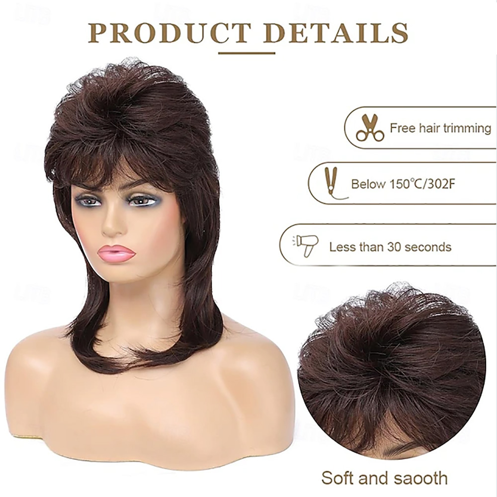 HAIRJOY Synthetic Hair Mullet  - Women'S Accessories In The 90S のレビューと価格