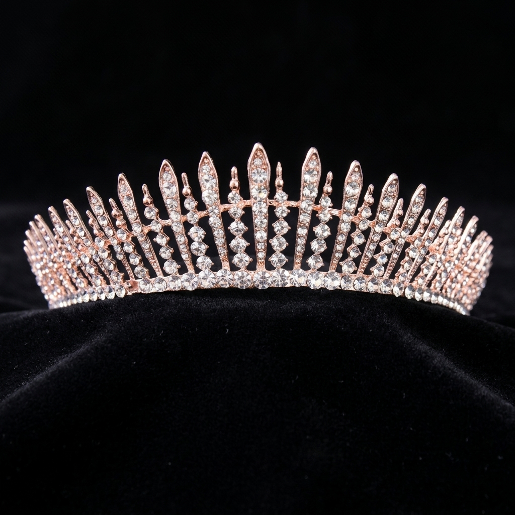 Bridal Crystal-Crown Headband  - Women'S Wedding Accessories のレビューと価格