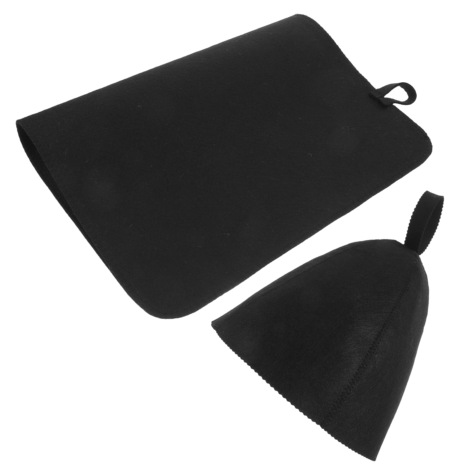 1Set Felt Sauna Hat and Seat C - Women'S Kayak Accessories のレビューと価格